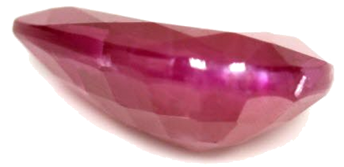 3.63 carat RED Pear Rubinas (1)