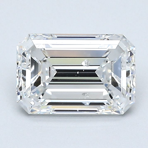 1.59 carat E-SI2 Natūralus Emerald Deimantas (1)