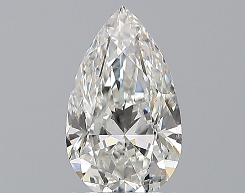 1.2 carat G-VS2 Natūralus Pear Deimantas (1)