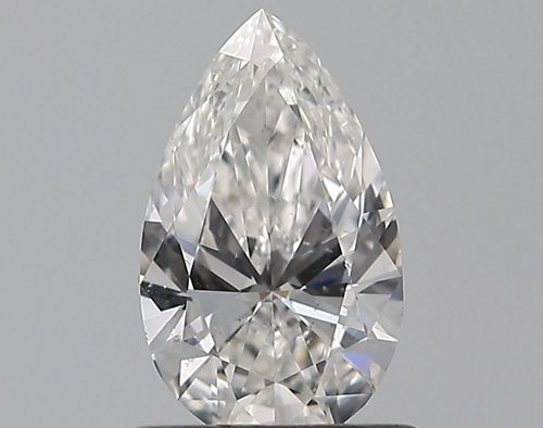 0.7 carat E-SI1 Natūralus Pear Deimantas (1)