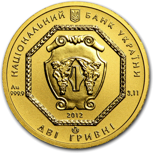 1/10 oz Archangel Michael Ukraine gold coin (Mix years) (2)