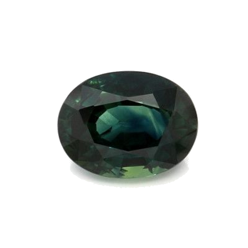 2.4 carat BLUE BRILLIANTSTEP cut Oval Safyras (1)