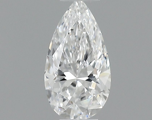 0.23 carat D-IF Natūralus Pear Deimantas (1)