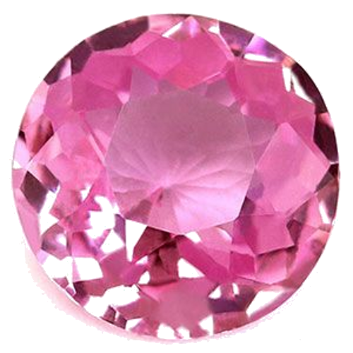1.06 carat PINK Round Safyras (1)