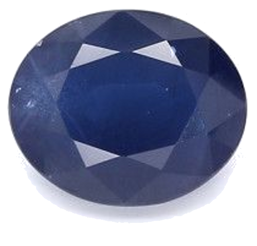 2.46 carat BLUE BRILLIANTSTEP cut Oval Safyras (1)