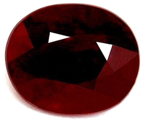 1.02 carat RED Oval Rubinas (1)