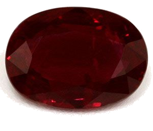 1.15 carat RED Oval Rubinas (1)