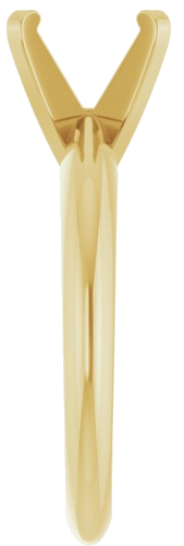 Sužadėtuvių Žiedas „Solitaire“ 585 Geltonojo Aukso Round 8mm (4)