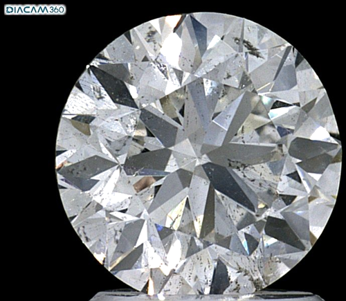 2.0 carat G-SI2 Very Good cut Natūralus Round Deimantas (1)