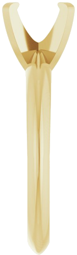 Sužadėtuvių Žiedas „Solitaire“ 585 Geltonojo Aukso Oval 7mm x 5mm (4)