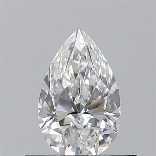 0.51 carat F-VS1 Natūralus Pear Deimantas (1)