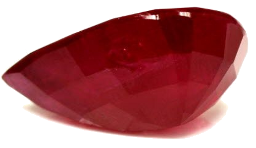 4.65 carat RED Pear Rubinas (1)