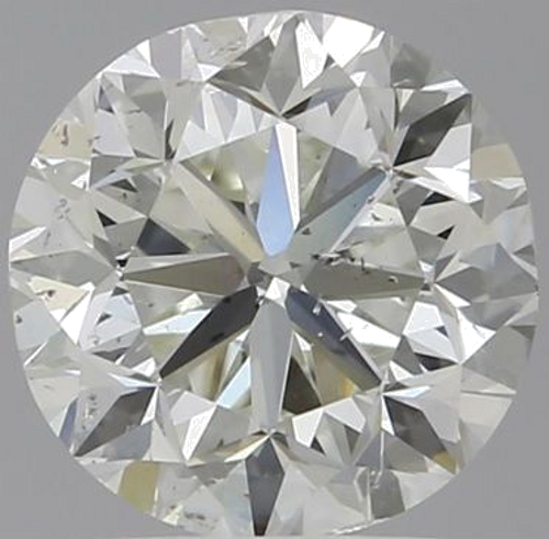 1.56 carat K-SI1 GD cut Natūralus Round Deimantas (1)