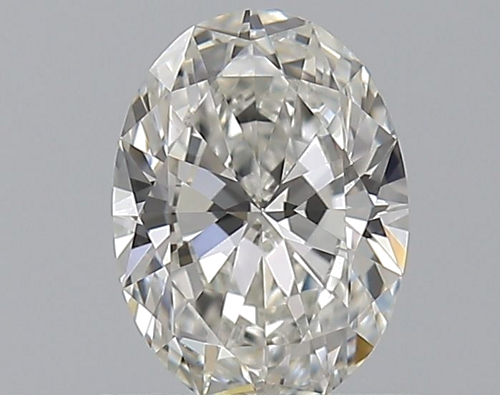0.6 carat G-VVS2 Natūralus Oval Deimantas (1)