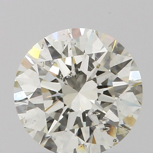 0.5 carat K-SI2 Excellent cut Natūralus Round Deimantas (1)