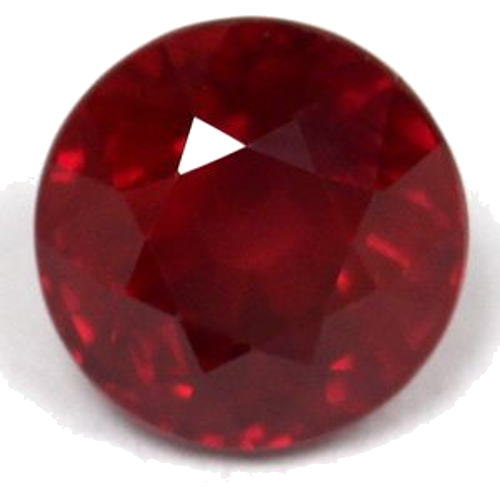 1.15 carat RED Round Rubinas (1)