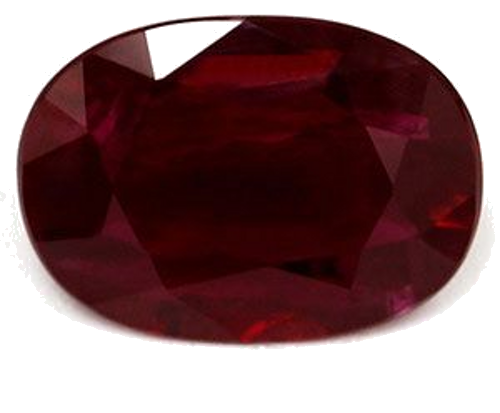 2.07 carat RED Oval Rubinas (1)