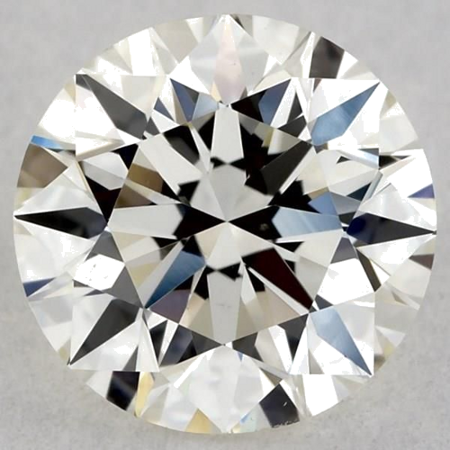 0.7 carat J-VVS2 Excellent cut Natūralus Round Deimantas (1)