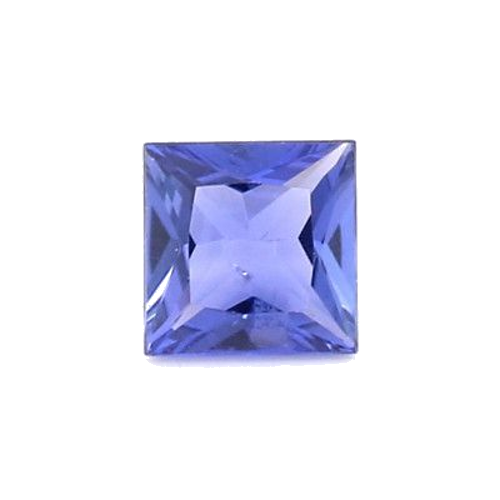 0.54 carat BLUE MODIFIEDBRILLIANT cut Square Safyras (1)