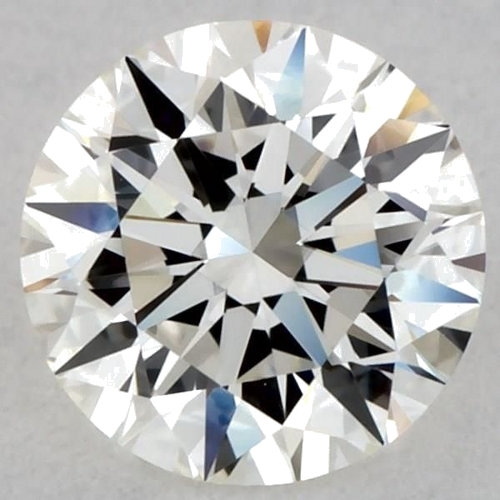 0.45 carat H-VVS1 Excellent cut Natūralus Round Deimantas (1)