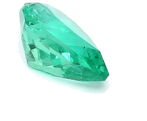 1.03 carat GREEN BRILLIANTFANCY cut Pear Smaragdas (1)
