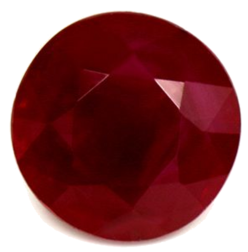 1.04 carat RED Round Rubinas (1)
