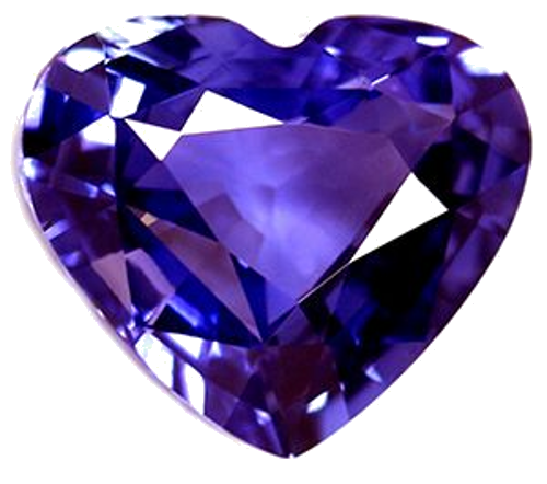 2.31 carat BLUE Heart Safyras (1)