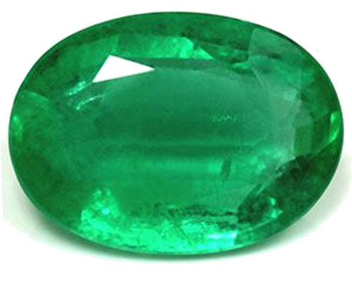 4.06 carat GREEN Oval Smaragdas (1)