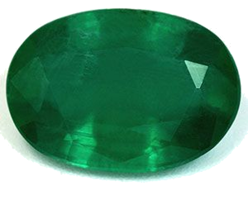 2.76 carat GREEN Oval Smaragdas (1)