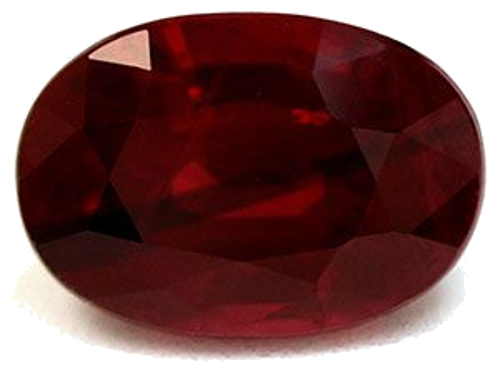 1.03 carat RED Oval Rubinas (1)