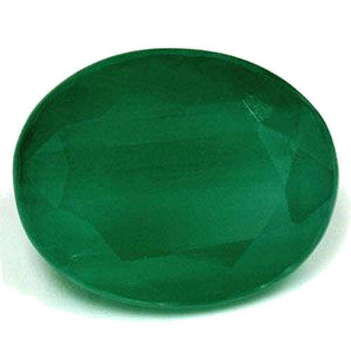 7.33 carat GREEN Oval Smaragdas (1)