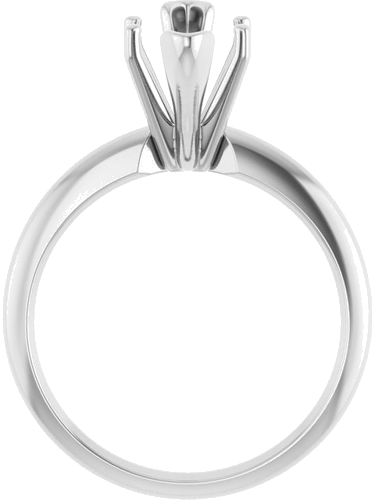 Sužadėtuvių Žiedas „V-End Solitaire“ 585 Baltojo Aukso Marquise 13mm x 6mm (2)