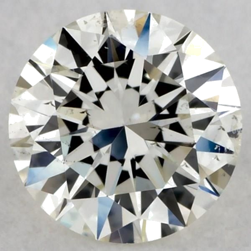 0.45 carat J-SI2 Excellent cut Natūralus Round Deimantas (1)