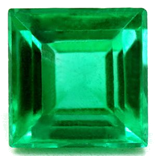 1.95 carat GREEN Square Smaragdas (1)