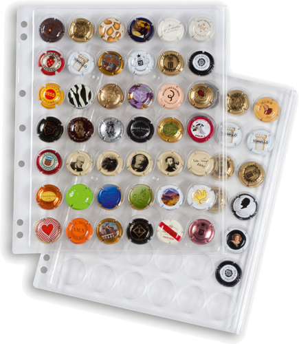 Albumas šampano kamštelių viršūnėlėms GRANDE (Su įmautėmis) (2)