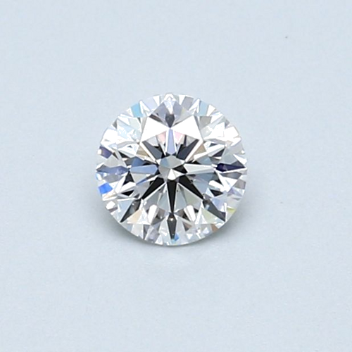 0.35 carat D-VVS1 Very Good cut Natūralus Round Deimantas (1)