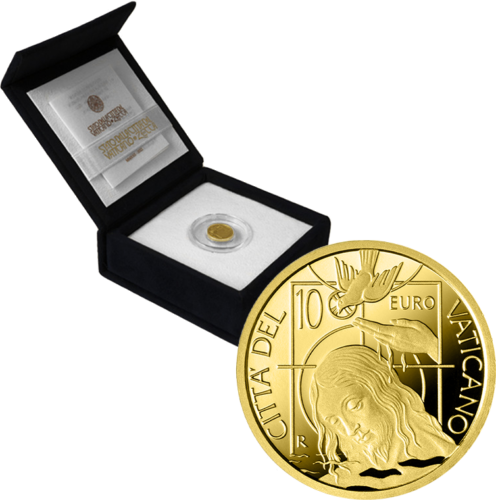 3 g Baptism Sacrament 2022 Vatican 10 Euro Gold Coin (3)