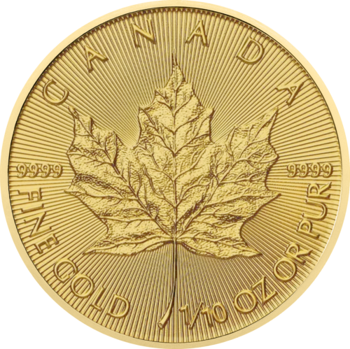 1/10 oz Kļavu lapa 2025 Kanāda Zelta monēta (1)