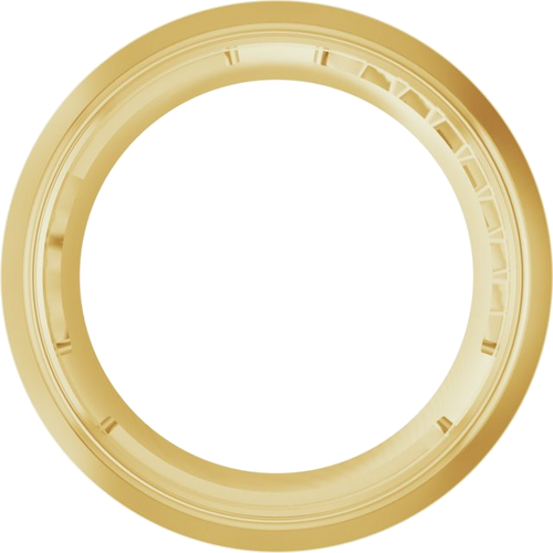 14K Yellow 9 mm Round Slide Pendant Mounting (1)