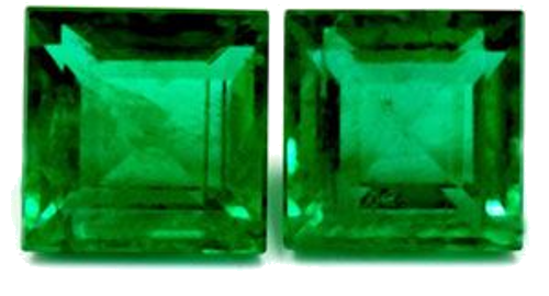 3.44 carat GREEN Square Smaragdas (1)