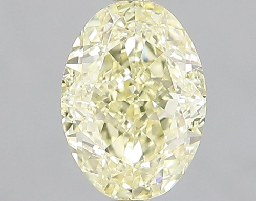 1.21 carat Fancy Light  Yellow-VS1 Natūralus Oval Deimantas (1)
