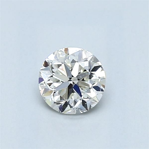 0.5 carat I-VVS2 GD cut Natūralus Round Deimantas (1)