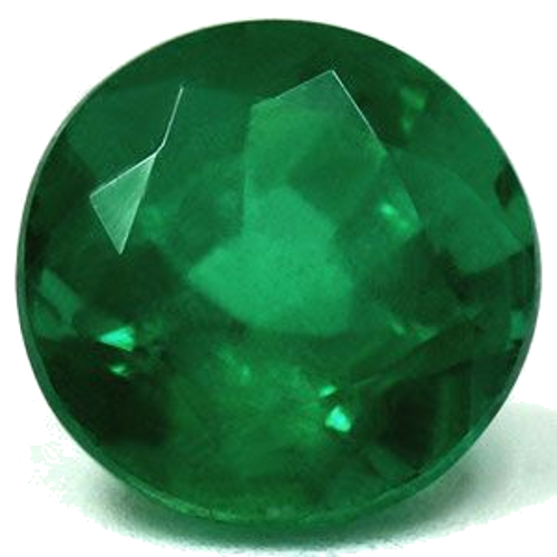 2.22 carat GREEN Round Smaragdas (1)