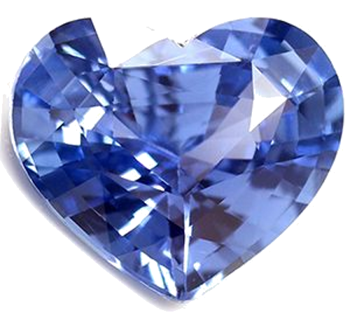 3.05 carat BLUE Heart Safyras (1)