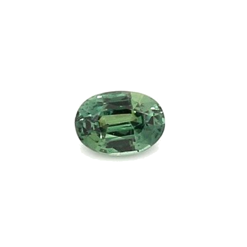 0.24 carat GREEN BRILLIANTSTEP cut Oval Safyras (1)