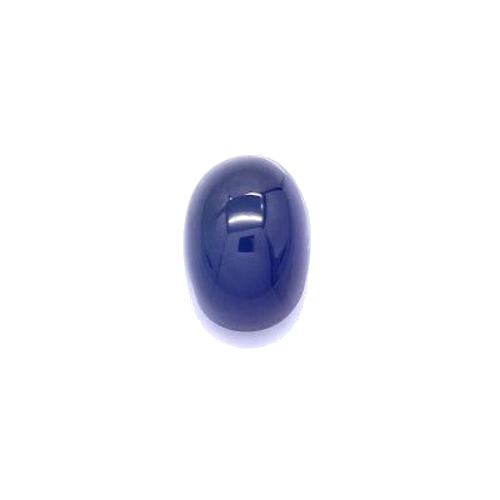 2.68 carat BLUE CABOCHON cut Oval Safyras (1)