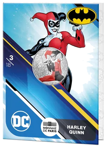 10 euro HARLEY QUINN 2025 French Silver Coin in BU Card (3)