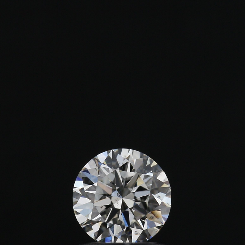 0.91 carat I-SI1 Excellent cut Natūralus Round Deimantas (1)