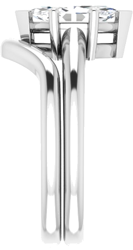 Sužadėtuvių Žiedas 417 Baltojo Aukso Marquise 10mm x 5mm (9)