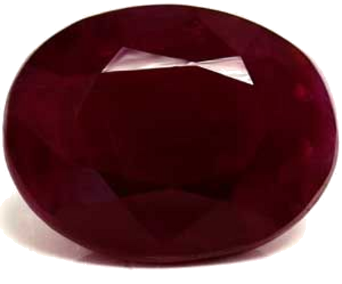 4.46 carat RED Oval Rubinas (1)